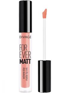 Губная помада Divage, жидкая, стойкая, матовая FMatt Liquid Lipstick Тон 01