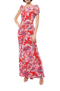 Платье женское St. John K129W30 красное 48