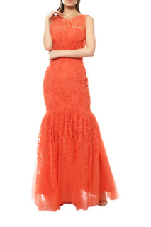 Вечернее платье женское JS Collections 6864467 розовое 44