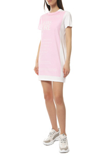 Платье-футболка женское VERSACE JEANS COUTURE белое 44