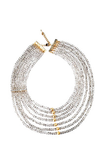 Колье женское Unique КВ229К розовое, 50-55 см