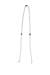 Цепочка женская Unique ЦОХ2042К голубая, 80 см