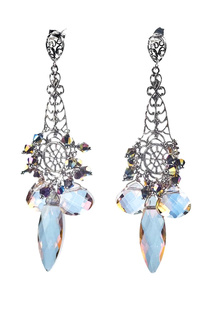 Серьги женские Unique СЦ246К серебристые