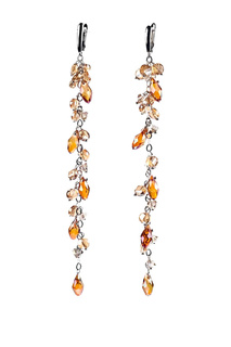 Серьги женские Unique СЦ250К золотистые