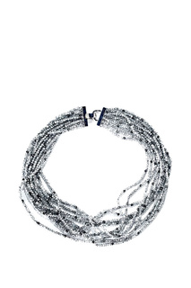 Колье женское Unique ОКН205К серебристое, 48-50 см