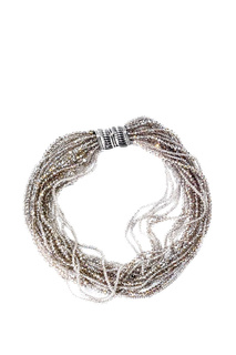 Колье женское Unique КН234К розовое, 45-47 см