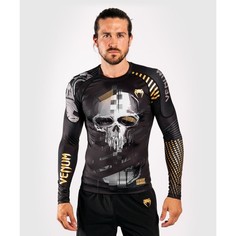 Рашгард Venum Skull L/S Black, S