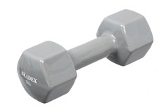 Гантель обрезиненная, серая 5 кг Bradex (SF 0538)