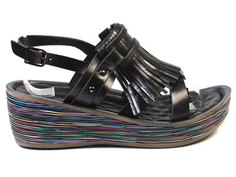 Босоножки женские Airbox 137195 черные 39 RU