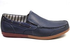 Мокасины мужские Airbox 135612 синие 44 RU