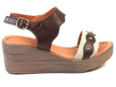 Босоножки женские Airbox 137191 коричневые 37 RU