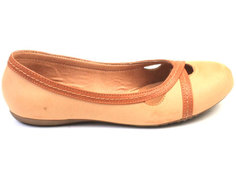 Балетки женские Airbox 136226 коричневые 40 RU