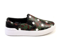 Слипоны женские Airbox 136156 зеленые 38 RU