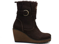 Полусапоги женские Dockers 89092 коричневые 40 RU