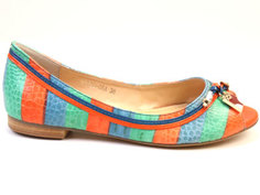 Балетки женские Airbox 135459 оранжевые 38 RU