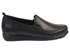 Мокасины женские Airbox 137201 черные 38 RU