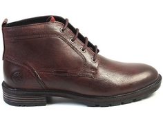 Ботинки мужские Airbox 136689 бордовые 44 RU