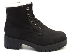Ботинки женские Dockers 89116 черные 39 RU