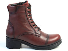 Ботинки женские Airbox 136767 бордовые 36 RU