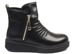 Полусапоги женские Airbox 135802 черные 38 RU