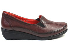 Туфли женские Airbox 137127 бордовые 39 RU