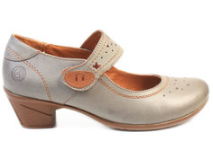 Туфли женские Airbox 136926 серые 36 RU