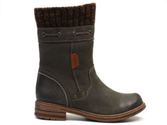 Полусапоги женские Airbox 135491 серые 36 RU