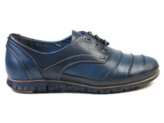 Полуботинки женские Airbox 137147 синие 36 RU