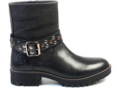 Полусапоги женские Airbox 136679 черные 38 RU