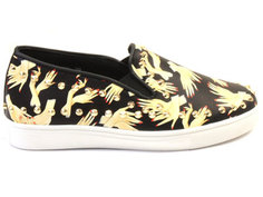 Слипоны женские Airbox 136159 черные 37 RU