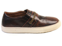 Слипоны мужские Airbox 135946 коричневые 41 RU