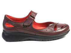 Сандалии женские Airbox 137139 бордовые 38 RU