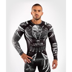 Рашгард Venum Gladiator 4.0 Black/White L/S