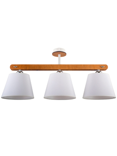 Люстра потолочная "Ким", 3xE27x60Вт, натуральный, Дубравия, 036-71-23