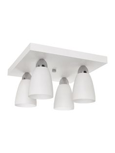 Люстра потолочная "Тина" 4хЕ14х40Вт, белый, Дубравия, 062-011-14