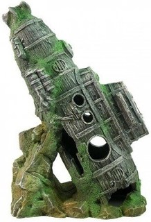 Декорация для аквариума, для террариума DekSi Корабль 505, полиэфирная смола, 27х17х40 см