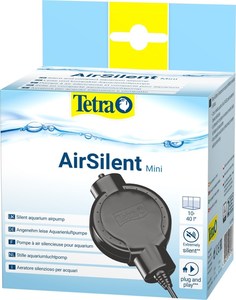 Компрессор для аквариума Tetra AirSilent Mini одноканальный, 21/0,35