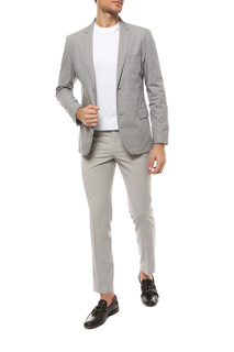 Пиджак мужской ABSOLUTEX 0149-1 WAYNE серый 48-176