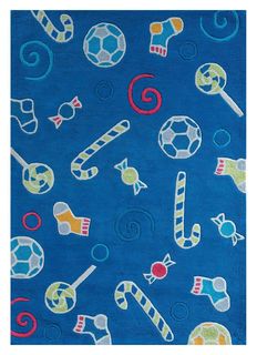 Ковер коллекции «Happy Day» 5DN-0C-BLU 70 х 140 см 31774 Kover.Ru