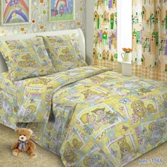 Комплект детского постельного белья Кот Барбарис Всесезонный полутороспальный