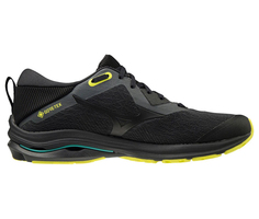 Беговые Кроссовки Для Xc Mizuno Wave Rider Gtx 2 Dark Shadow/Black/Safety Yellow (Uk:10)