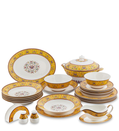 Столовый сервиз 27 пр. на 6 перс. "Арабески" (Arabesca Yellow Pavone)
