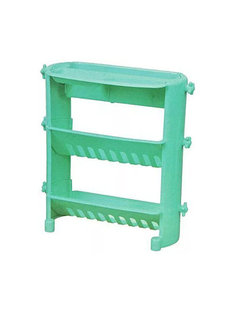 Этажерка для ванной BATHROOM SHELF (Цвет: Бирюзовый ) No Brand