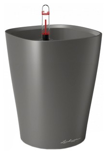 Горшок с автополивом LECHUZA 14/18 Дельтини Антрацит