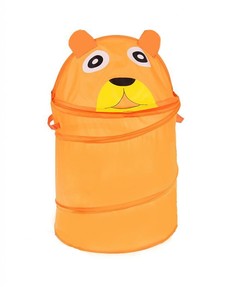 Складная корзина для игрушек Markethot Мишка, 55х34 см No Brand