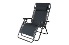 Кресло-шезлонг Hoff Creta 80323614 черный