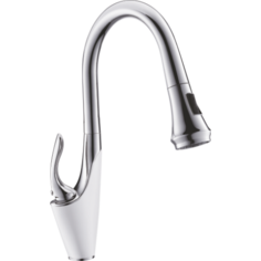 Смеситель для кухни с выдвижной лейкой Rose R123F