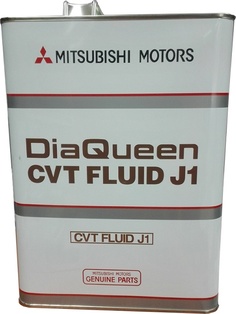 Трансмиссионное масло MITSUBISHI CVT Fluid J1 (4л) МЯТАЯ БАНКА