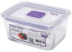 Контейнер Dosh Home Sagitta прямоугольный 0.6л
