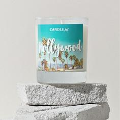 Ароматическая свеча HOLLYWOOD Голливуд - с хлопковым фитилем CANDLE ME